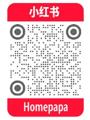 Homepapa 小红书 二维码